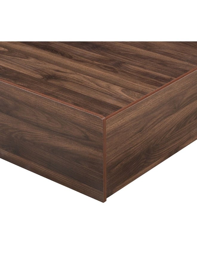 Gamorah New 180x200 King Bed Set with 1 Nightstand, Dresser, Mirror & Stool Elegant King Size Bedroom Set, Modern Furniture with Storage for Stylish Home DÃ©cor-Columbia Dark Brown