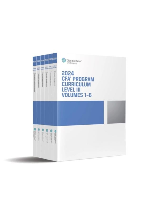 2024 CFA Program Curriculum Level III Box Set 