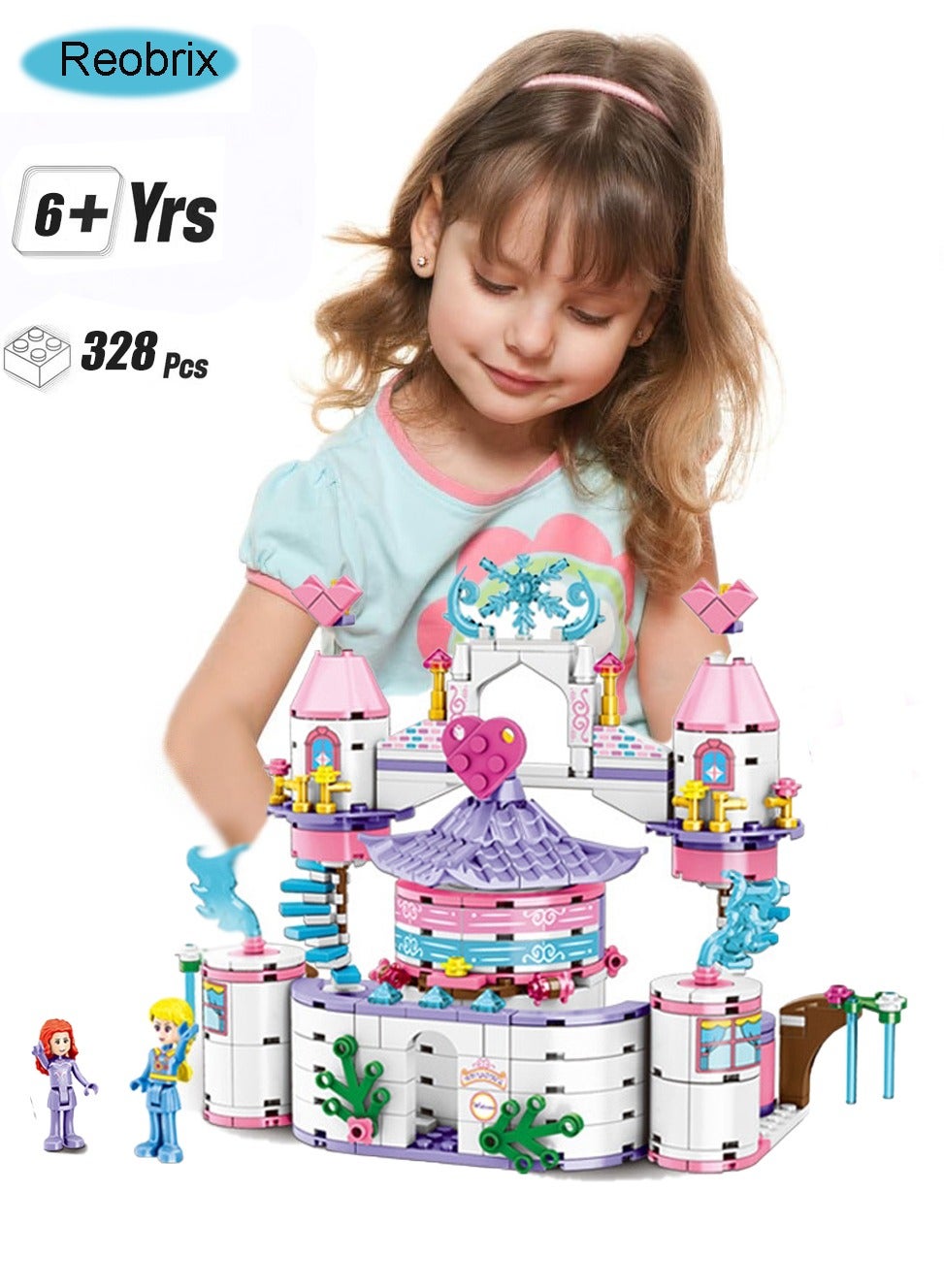 Reobrix 328-piece Precision Building Blocks Set - Collectible Building ...