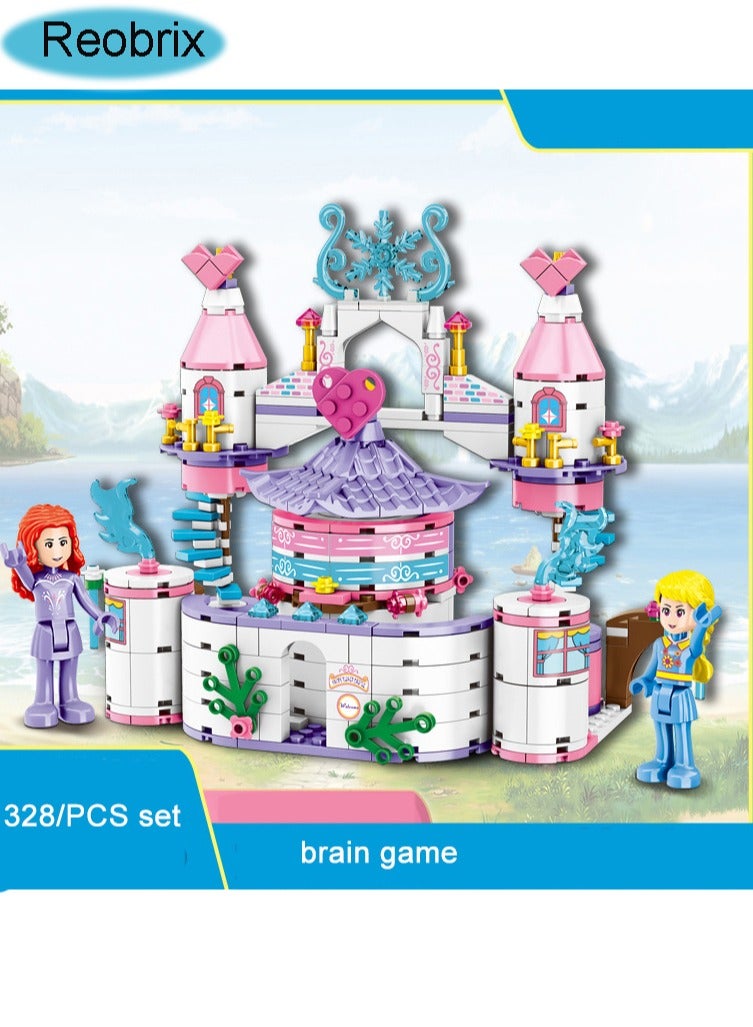 Reobrix 328-piece Precision Building Blocks Set - Collectible Building Model Set for Adults and Kids, STEM Educational Toys, Creative Gift with Display, Improve Logical Thinking and Spatial Sense - Image 2