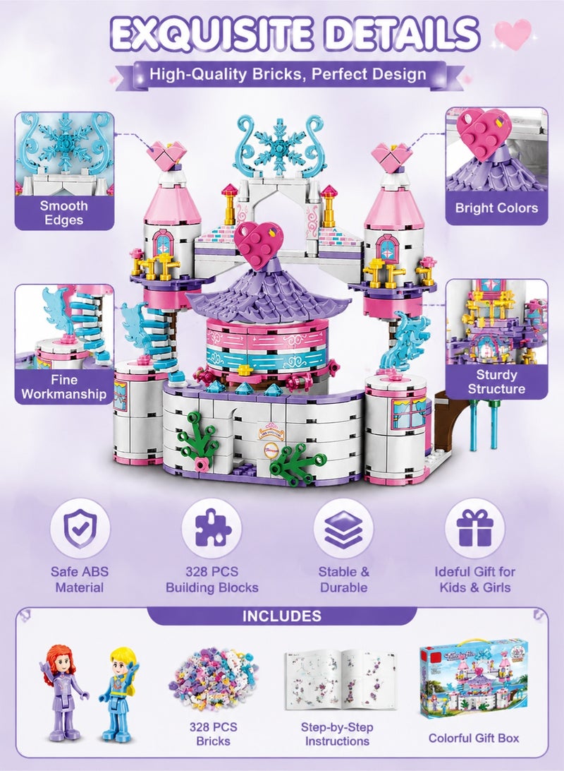 Reobrix 328-Piece Precision Micro Building Blocks Set – STEM Educational Construction Model Kit for Adults & Kids – Collectible Display Building Toy – Creative Stress Relief & Logical Thinking Gift - Image 3