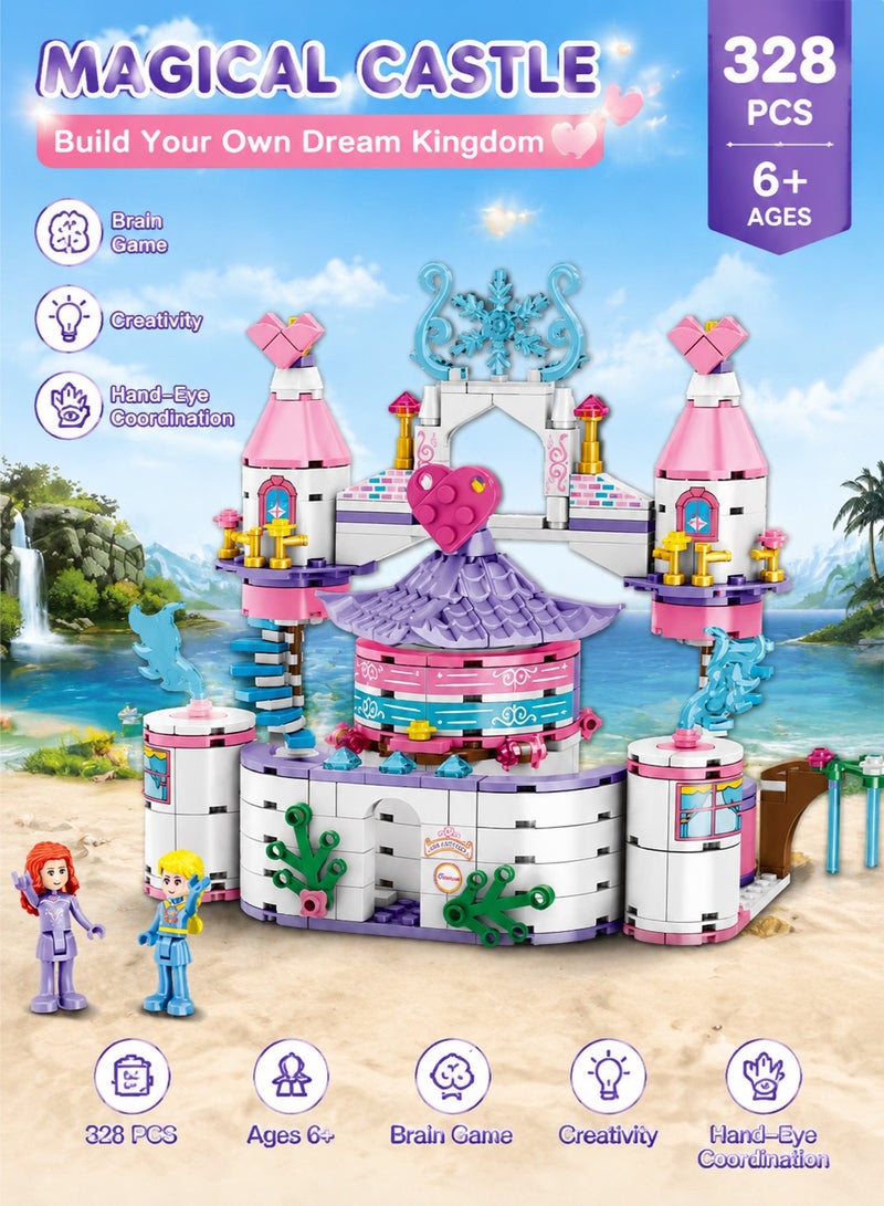 Reobrix 328-Piece Precision Micro Building Blocks Set – STEM Educational Construction Model Kit for Adults & Kids – Collectible Display Building Toy – Creative Stress Relief & Logical Thinking Gift - Image 1