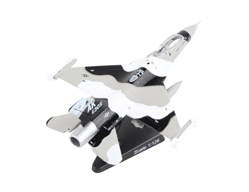 Postage Stamp F16 Fighting Falcon DieCast Model 1126 Scale MultiRole Fighter Jet 18th Aggressor Wing Edition 4875 Length x 3125 Wingspan Adult Collectible Ages 14 - Image 5