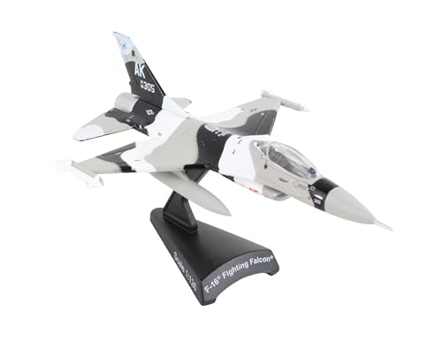 Postage Stamp F16 Fighting Falcon DieCast Model 1126 Scale MultiRole Fighter Jet 18th Aggressor Wing Edition 4875 Length x 3125 Wingspan Adult Collectible Ages 14 - Image 1