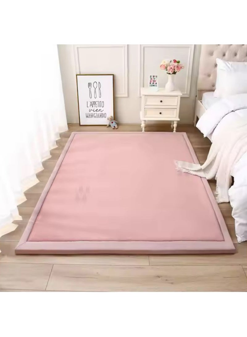 MONOGUE Modern Fluffy Area Rug Soft Velvet 2cm Thick Washable Carpet Anti Slip Floor Mat for Bedroom Living Room - Image 2