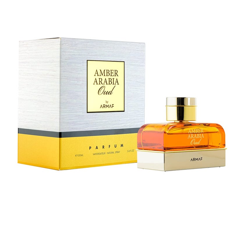 Armaf عطر أرمف أمبر أرابيا عود أو دو بارفان 100 مل للرجال، عطر للرجال، عطر جلد حار عود - Image 2