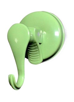 Wall Mounted Suction Towel Holder Green 6.5x1cm