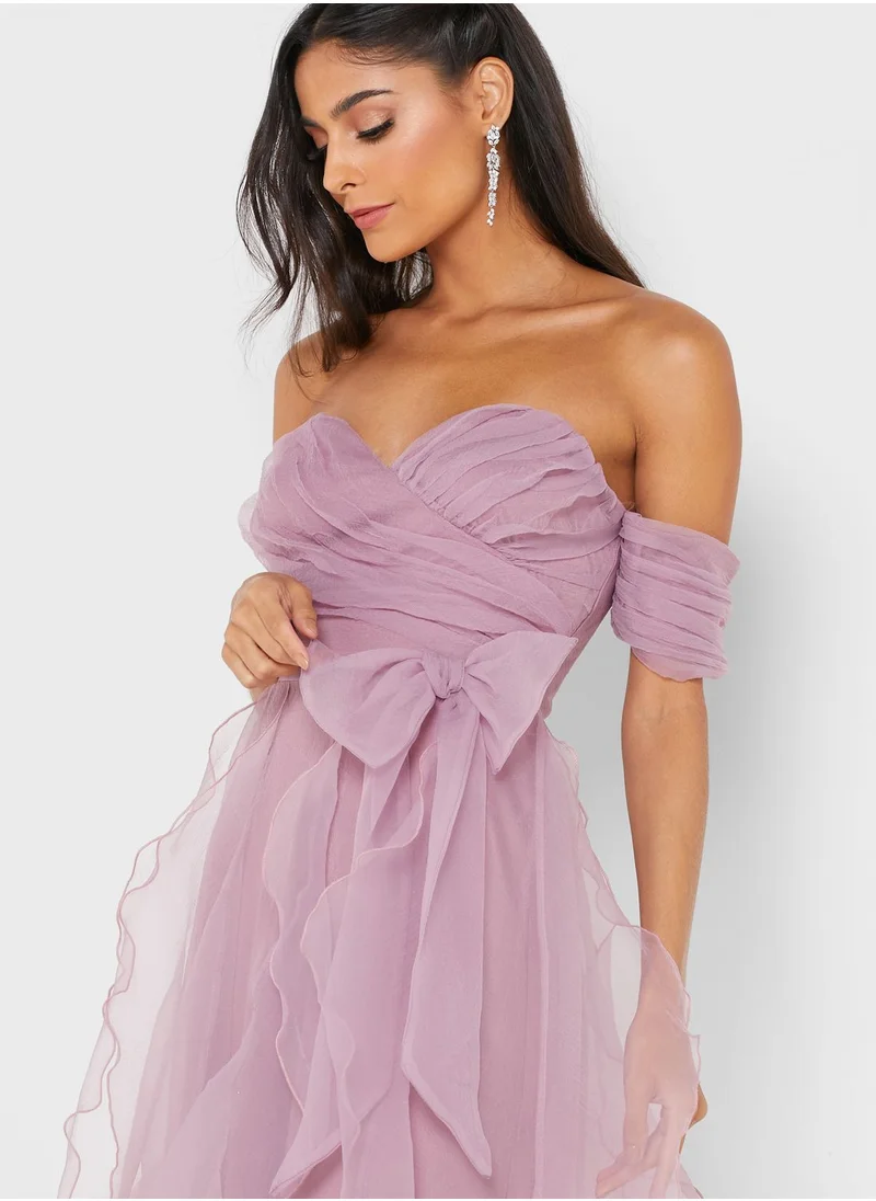 Ella Limited Edition Ruffled Chiffon Dress