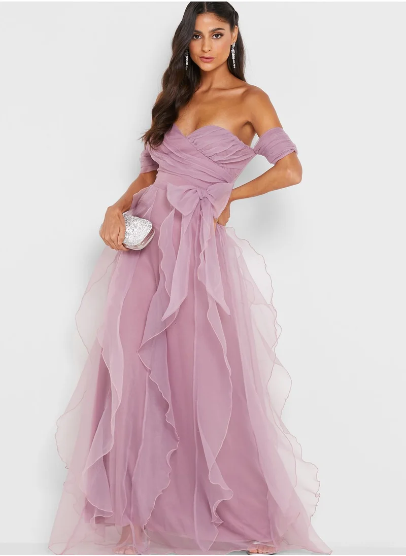 Ella Limited Edition Ruffled Chiffon Dress