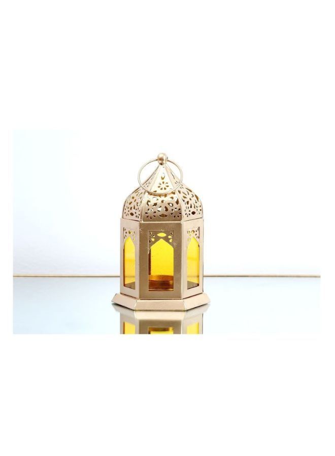 فانوس زينة للعيد ورمضان ذهبي - Image 1