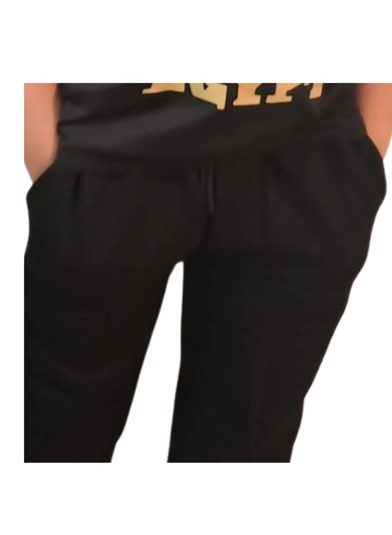 Black Jogger Sweatpants for Boys, - Image 3