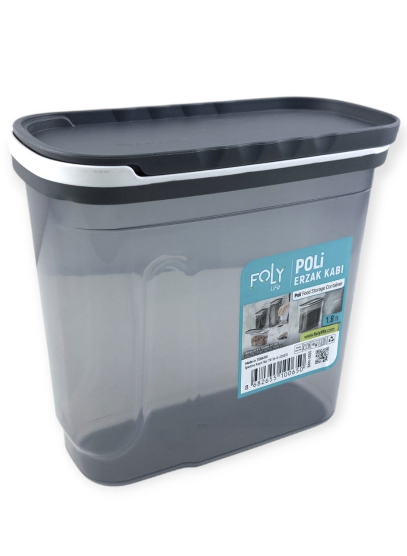 فولي لايف صندوق تخزين الطعام - 1.8 لتر - Image 1