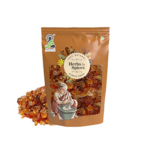 LEANBEING Herbaveda- Babul Gond Powder(200G)|Kikar Gond|Indian Gum Arabic |Vachellia Nilotica Gum| Acacia Arabica Willd|Keto Friendly - Image 1