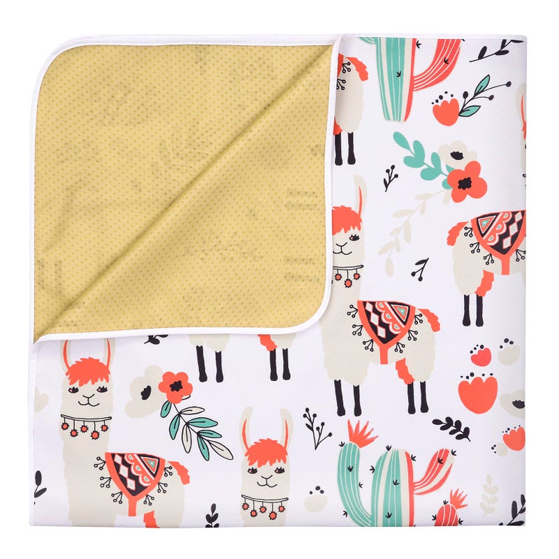 CLCROBD Splat Mat for Under High Chair/Arts/Crafts by CLCROBD, 51" Baby Anti-Slip Food Splash and Spill Mat for Eating Mess, Waterproof Floor Protector and Table Cloth - Image 2