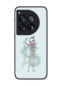 Rugged Black edge case for OnePlus 12R / OnePlus Ace 3 5G, Slim fit Soft Case Flexible Rubber Edges Anti Drop TPU Gel Thin Cover -  Selfie by Eiffel