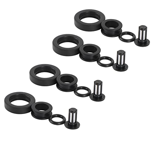 Frezon مجموعة إصلاح حقن الوقود Frezon 4PCS 06164P2J000 تناسب هوندا برليود 1997-2001، أكورد 1998-2002، سيفيك 1996-2000/دل سول 1996-1997، CR-V 1998، أوديسي 1998، لأكورا إنتغرا 1996-2001، RL/TL 1996-1998 - Image 1