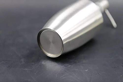 Mitravadan Mishrit Liquid Hand Soap Dispenser Pump Bottle for Kitchen, Bathroom Also Can be Used for Hand Lotion & Essential Oils - Brushed Stainless Steel - Image 4