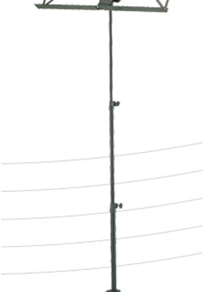 KM K&M Ruka Ultra Lightweight Music Stand in Black - Image 1