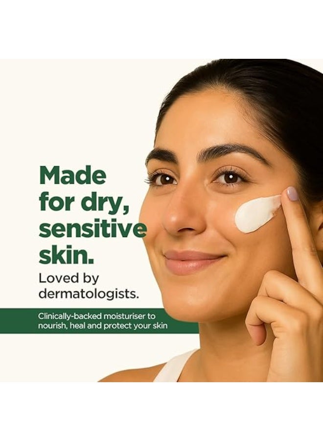 Elovera Moisturising Cream 75g | For Dry Skin | with Aloe Vera & Vitamin E | Protects, Nourishes and Repairs Skin | Paraben Free | Fragrance Free - Image 3