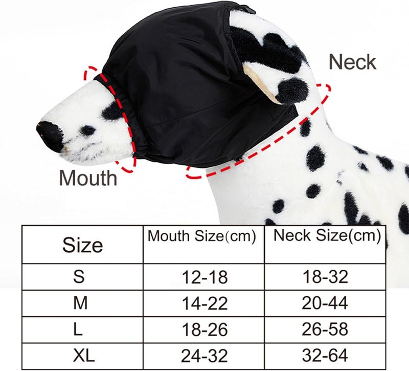 Dog Grooming Head Wrap Soft Pet Eye Covering Fear Reduction Soothing Supply Bathing Blowing Drying Tool Dog Grooming Accessories - Image 5