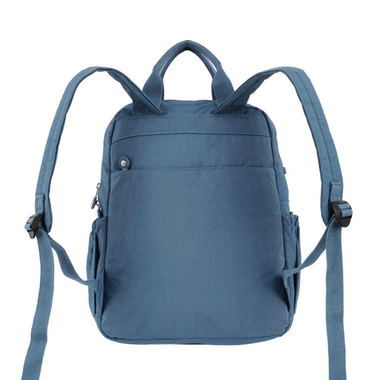 CAPRICE COLLECTION Unisex Medium Backpack – Light Blue, Lightweight, Water-Resistant Nylon, 10L - Image 2