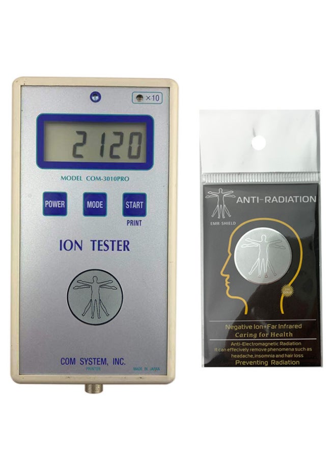 Supply Of 24K Round Double Radiation Mobile Phone Stickers Negative Ion Energy Computer Stickers Metal Chip Stickers-Color:Gold - Image 2