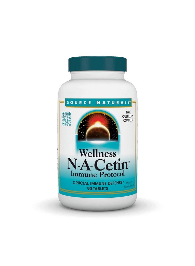 Source Naturals Wellness N-A-Cetin Immune Protocol, Crucial Immune Defense* - 90 Tablets - Image 1