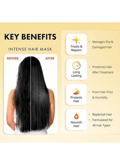 KERAGEN Keragen - Mask for Dry Damaged Hair, 8 Oz - Deep Moisturizing Conditioning Treatment, Repairs and Restore, Frizz-Free Infused with Keratin, Panthenol, Collagen, Jojoba Oil  - Image 5