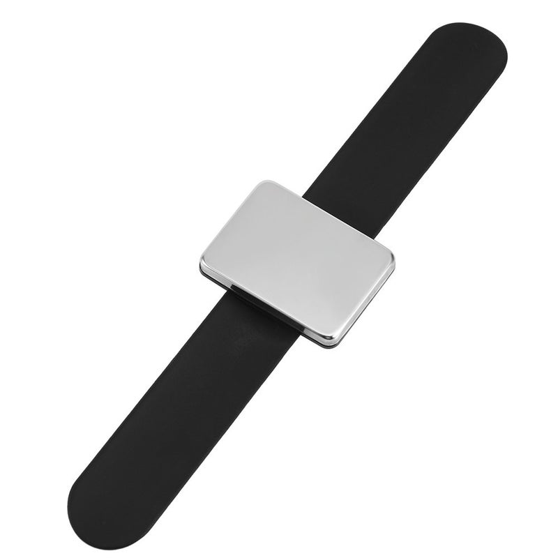 Filfeel Magnetic Wrist Band, Hairpin Hair Grip Holder Hair Clip Collector Hairdressing Accessory(Black) - Image 5