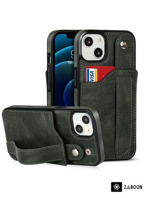 Protective Case For iPhone 14 Wrist Strap Holder