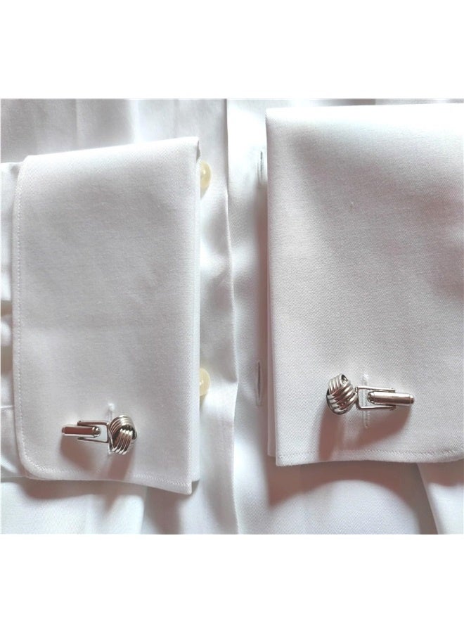 Cufflinks for Men | Grooms Wedding Cuff-Links | Formal Shirt Cufflinks Accessories | Gifts for Dad, Groom, Husband - Image 2