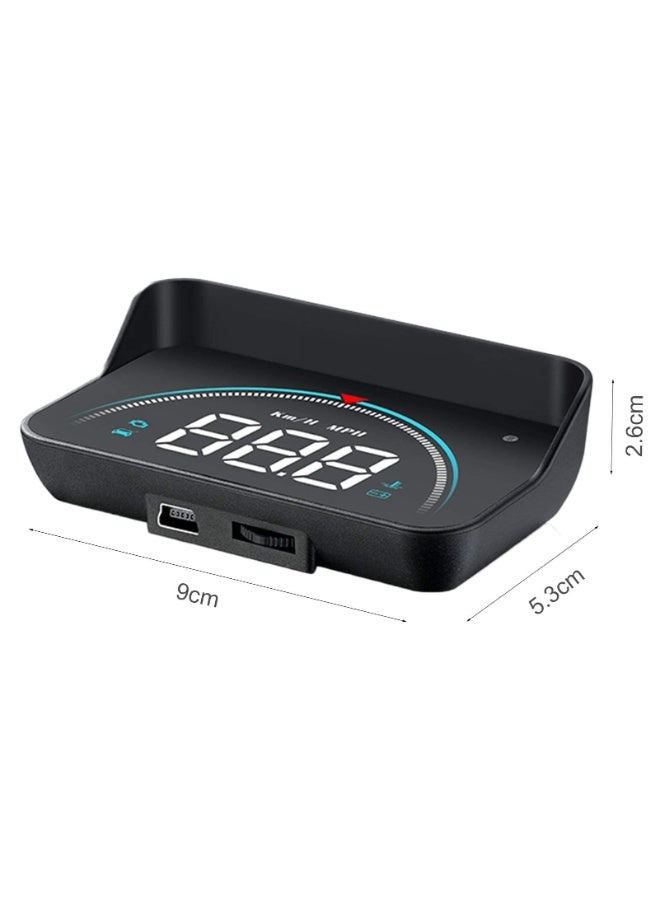 كيلا شاشة عرض معلومات السيارة (HUD) في بوليفيا، عداد سرعة رقمي، عداد سرعة GPS، حامل عالمي، أوضاع OBDII وGPS - Image 5