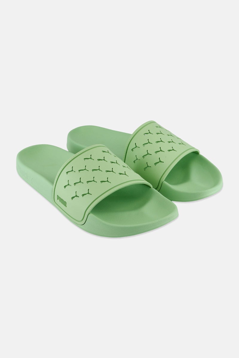 PUMA أحذية رجال ليدكات 20 مفتوحة من الأعلى، أخضر نعناعي - Image 1