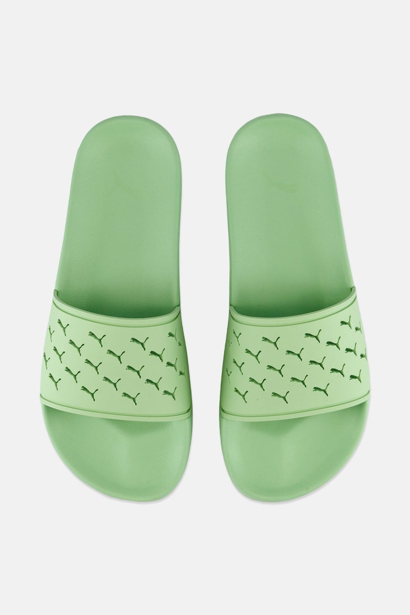 PUMA أحذية رجال ليدكات 20 مفتوحة من الأعلى، أخضر نعناعي - Image 3