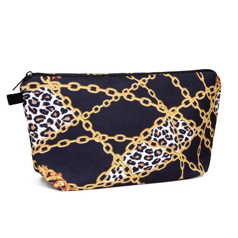 Wteehn Small Makeup Bag, Mini Makeup Pouch, Cute Cosmetic Bag for Women, Toiletry Bags, Make Up Brush Skincare Organizer, Pouches for Travel Accessories - Image 1