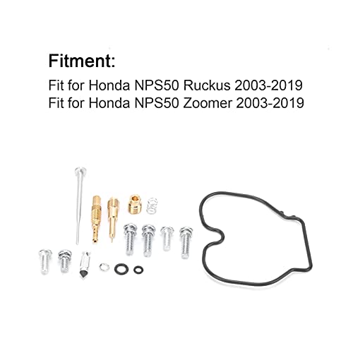 Tefola 16PCS Motorcycle Carburetor Carb Rebuild Repair Tool Fit for NPS50 Ruckus/Zoomer 2003‑2019 - Image 2