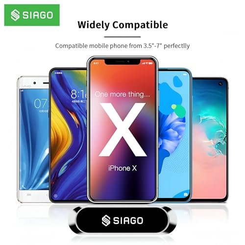 SIAGO SIA119 Magnetic Mobile Holder for Car Dashboard, Universal Phone Holder for Car, Dashboard 360, Strongest 6 Magnets - Image 2