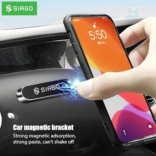 SIAGO SIA119 Magnetic Mobile Holder for Car Dashboard, Universal Phone Holder for Car, Dashboard 360, Strongest 6 Magnets - Image 5