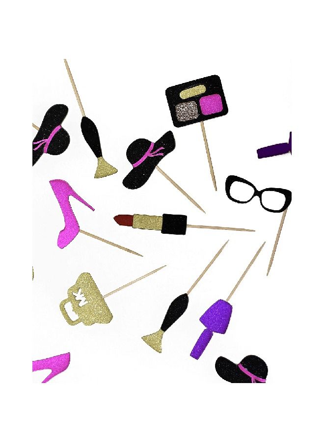 ThePartyPopper Fashion Cupcake Toppers  - Image 2