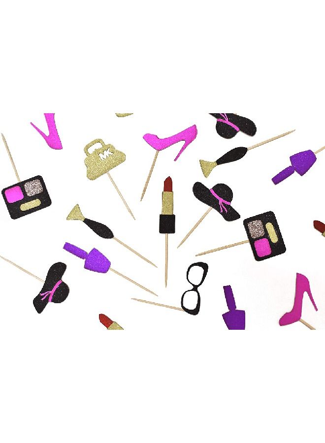 ThePartyPopper Fashion Cupcake Toppers  - Image 1