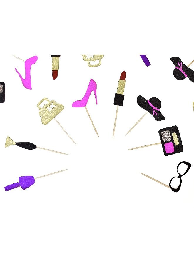 ThePartyPopper Fashion Cupcake Toppers  - Image 3
