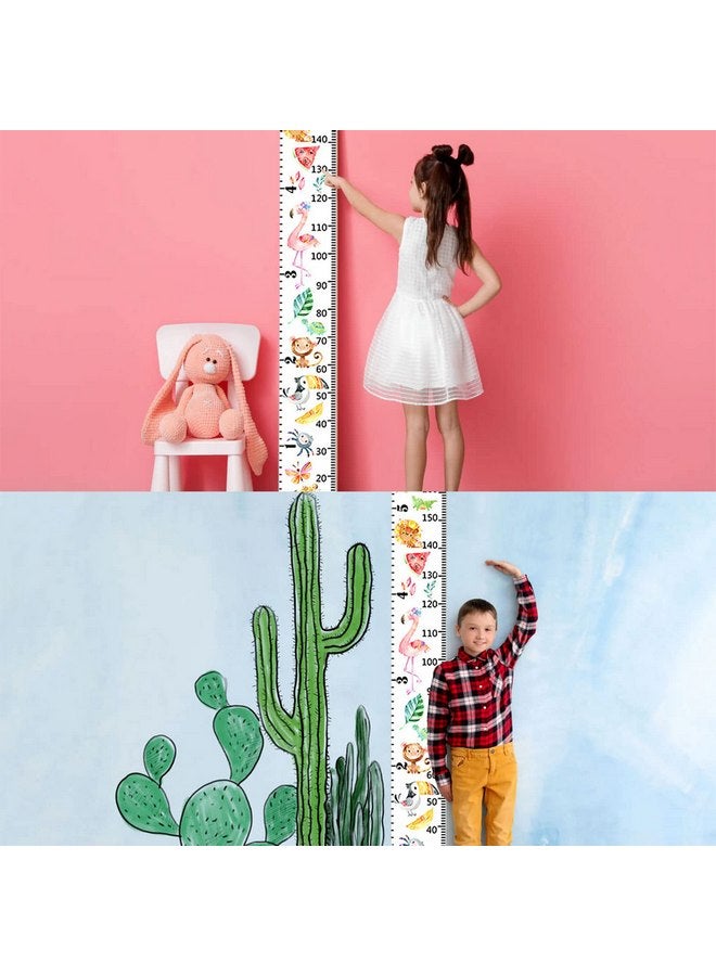 فلاين مخطط نمو للأطفال، ملصق حائط قابل للإزالة، مخطط قياس الارتفاع، مخطط نمو محمول، مسطرة حائط لطيفة للأطفال البنات والأولاد، غرفة نوم الأطفال الصغار (3) - Image 5