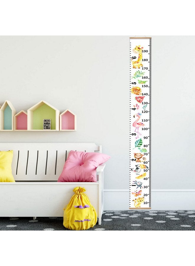 فلاين مخطط نمو للأطفال، ملصق حائط قابل للإزالة، مخطط قياس الارتفاع، مخطط نمو محمول، مسطرة حائط لطيفة للأطفال البنات والأولاد، غرفة نوم الأطفال الصغار (3) - Image 4
