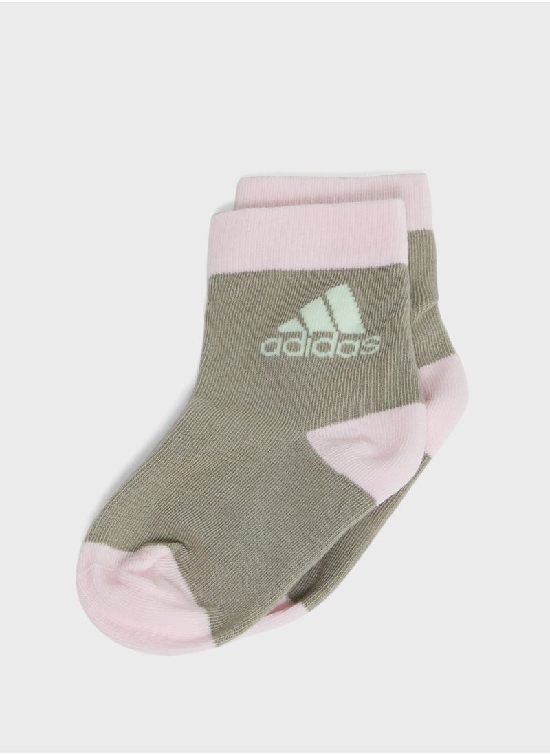 Adidas - 3 Pack Little Kids Socks - Image 1