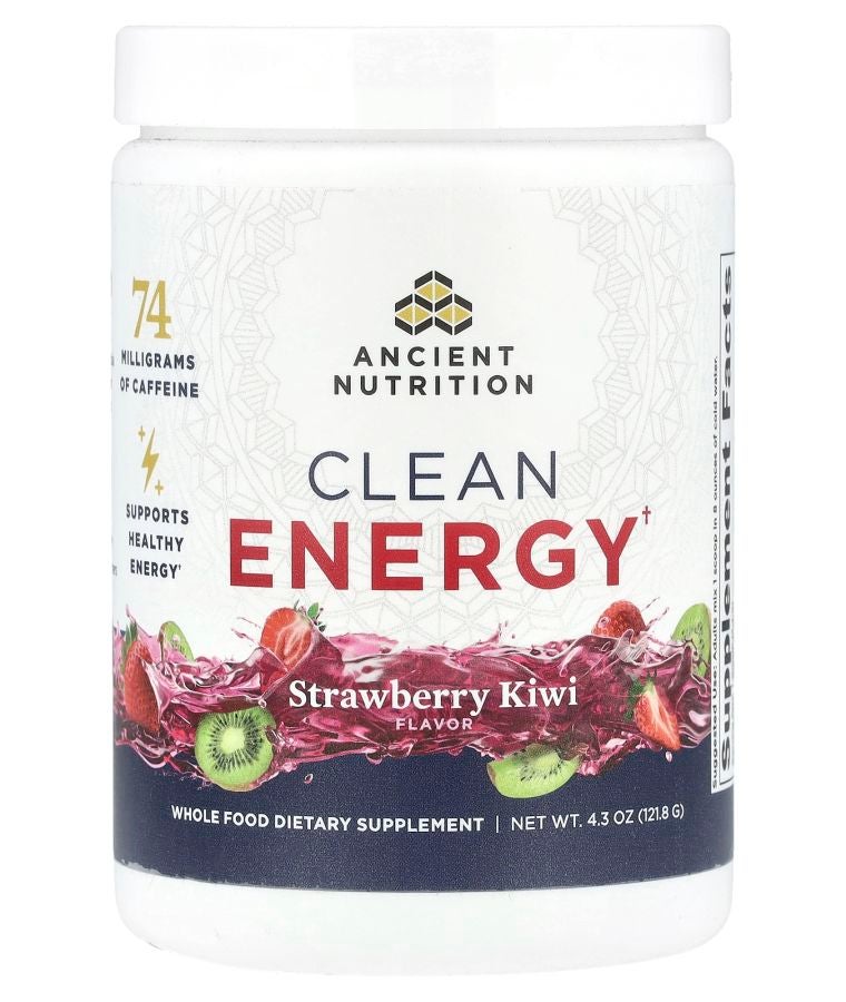 Ancient Nutrition Clean Energy Strawberry Kiwi 4.3 oz (121.8 g)