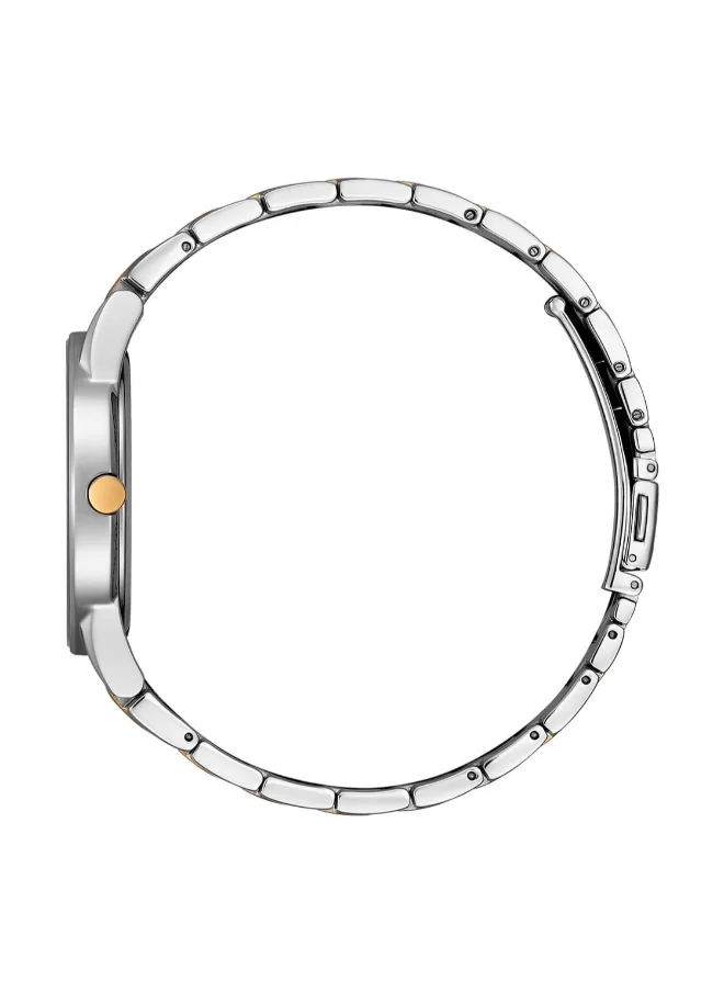 سيتيزن Men's Analog Round Shape Stainless Steel Wrist Watch AU1064-85L - 40 Mm