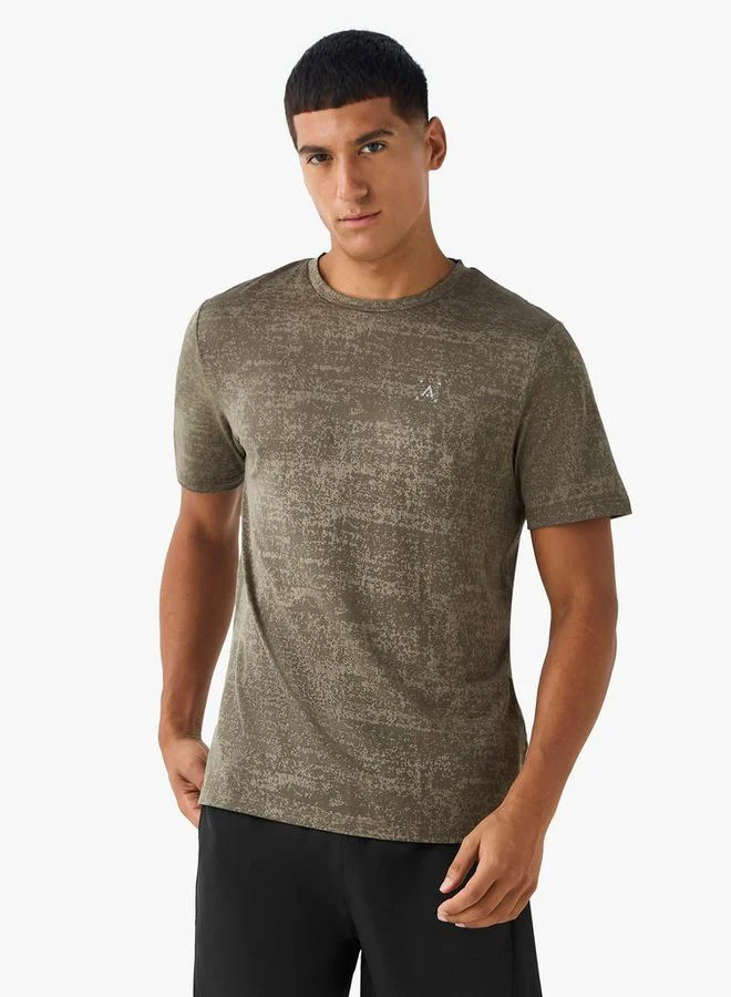 سبلاش اكتف Men Textured Performance T shirt