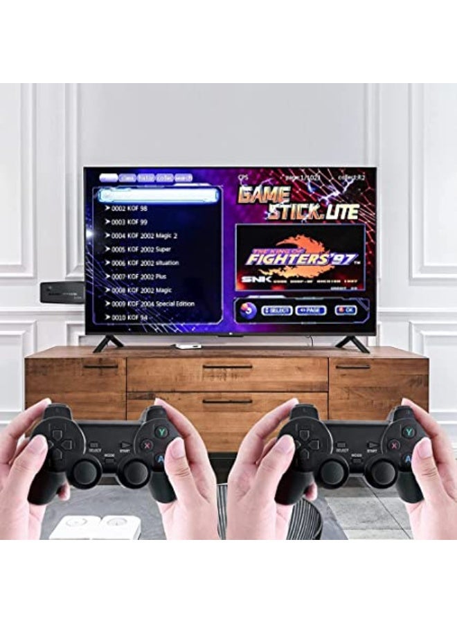 DUSALA USB Wireless Console Game Stick Video Game Console Built-in Classic Games 8 Bit Mini Retro Controller HDMI Output Dual Player- 4K Ultra HD Game Stick - Image 3