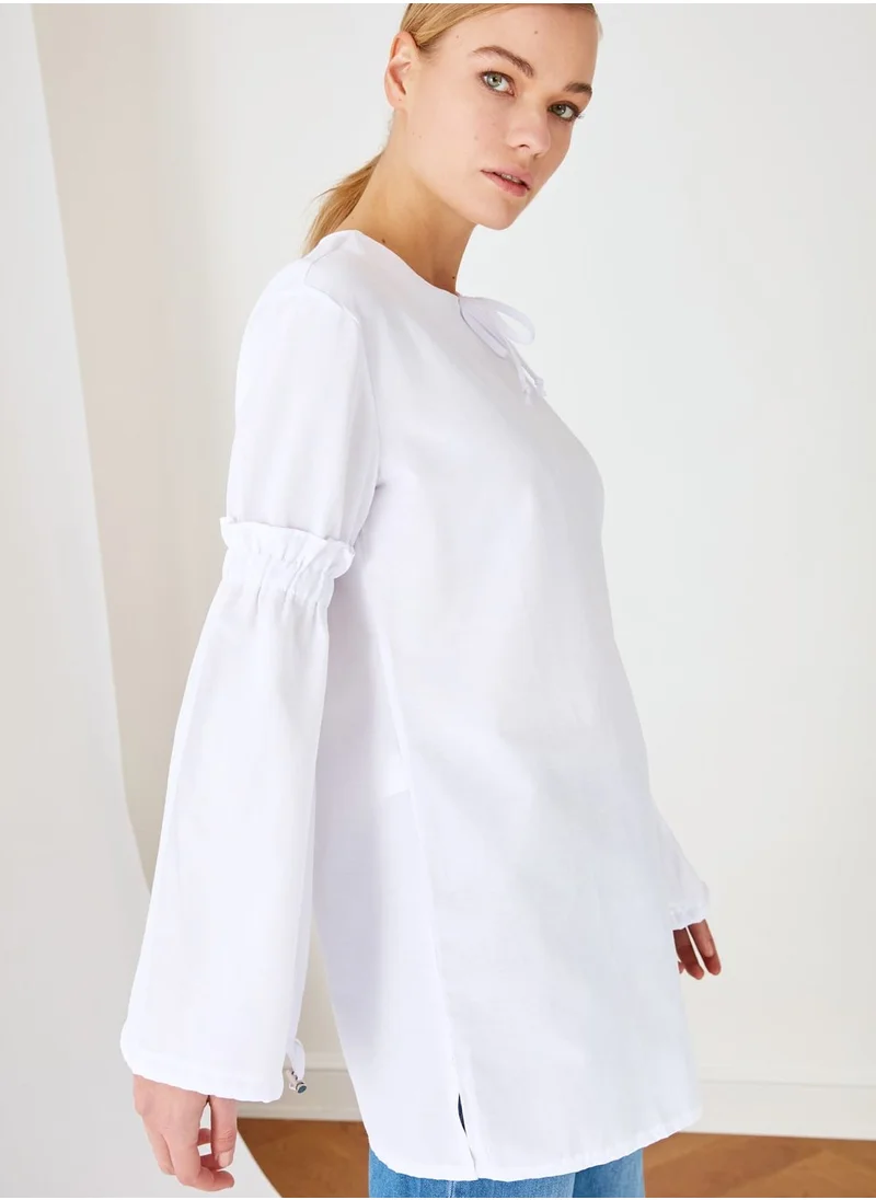 trendyol Collar Detail Tunic