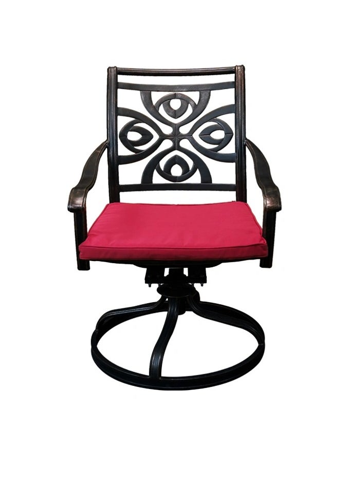 Schondor Furniture San Diego | Swivel Chair | Outdoor Furniture | Made in Aluminum Cast | Patio | Garden | Backyard | Restaurants  - Image 1